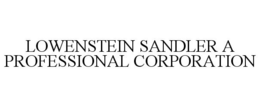 LOWENSTEIN SANDLER A PROFESSIONAL CORPORATION trademark