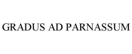 GRADUS AD PARNASSUM trademark