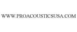 WWW.PROACOUSTICSUSA.COM trademark