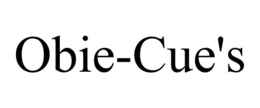 OBIE-CUE'S trademark