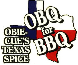 OBIE- CUE'S TEXAS SPICE OBQ FOR BBQ trademark