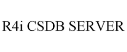 R4I CSDB SERVER trademark