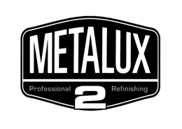 METALUX 2 PROFESSIONAL REFINISHING trademark