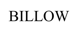 BILLOW trademark