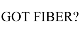 GOT FIBER? trademark
