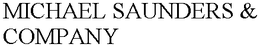 MICHAEL SAUNDERS & COMPANY trademark