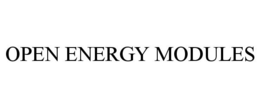 OPEN ENERGY MODULES trademark