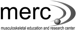 MERC MUSCULOSKELETAL EDUCATION AND RESEARCH CENTER trademark
