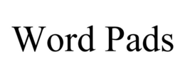 WORD PADS trademark