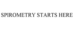 SPIROMETRY STARTS HERE trademark
