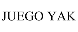 JUEGO YAK trademark