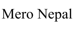 MERO NEPAL trademark