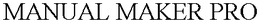 MANUAL MAKER PRO trademark