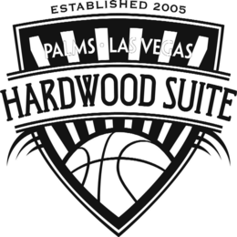 PALMS LAS VEGAS HARDWOOD SUITE ESTABLISHED 2005 trademark
