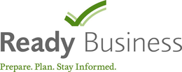 READY BUSINESS PREPARE. PLAN. STAY INFORMED. trademark