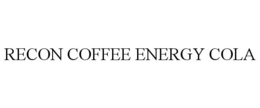 RECON COFFEE ENERGY COLA trademark