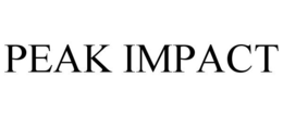 PEAK IMPACT trademark