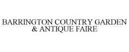 BARRINGTON COUNTRY GARDEN & ANTIQUE FAIRE trademark