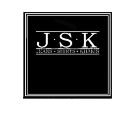 JSK JEANS . SHIRTS . KHAKIS trademark