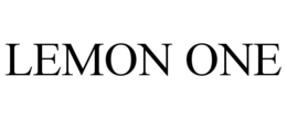 LEMON ONE trademark