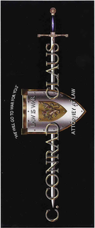 LAW IS WAR trademark