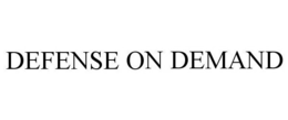 DEFENSE ON DEMAND trademark