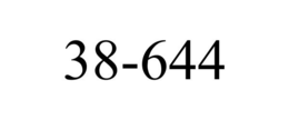 38-644 trademark