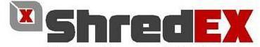X SHREDEX trademark