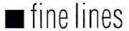 FINE LINES trademark