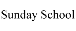 SUNDAY SCHOOL trademark