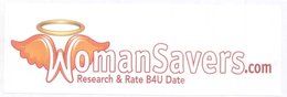 WOMANSAVERS.COM RESEARCH & RATE B4U DATE trademark