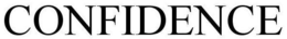 CONFIDENCE trademark