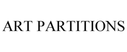 ART PARTITIONS trademark