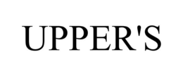 UPPER'S trademark