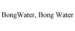 BONGWATER, BONG WATER trademark