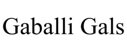 GABALLI GALS trademark