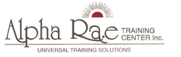ALPHA RAE TRAINING CENTER INC. UNIVERSAL TRAINING SOLUTIONS trademark