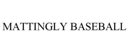 MATTINGLY BASEBALL trademark