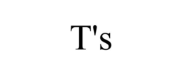 T'S trademark