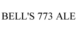 BELL'S 773 ALE trademark