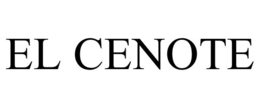 EL CENOTE trademark