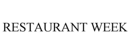 RESTAURANT WEEK trademark