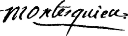 MONTESQUIEU trademark