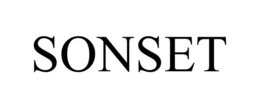SONSET trademark