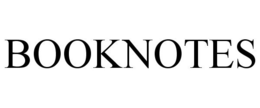BOOKNOTES trademark