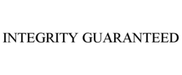 INTEGRITY GUARANTEED trademark
