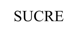 SUCRE trademark