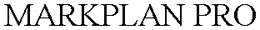 MARKPLAN PRO trademark