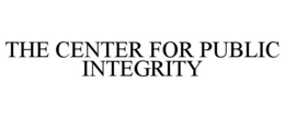 THE CENTER FOR PUBLIC INTEGRITY trademark