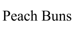 PEACH BUNS trademark